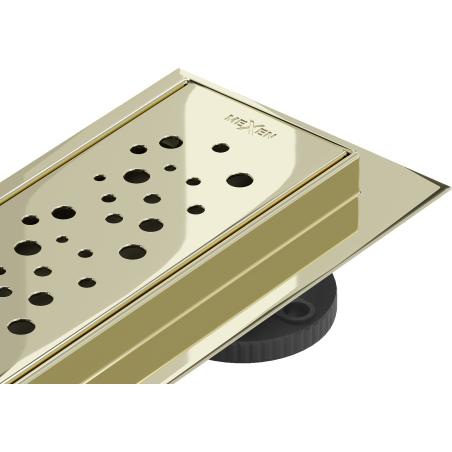 Mexen Flat 360° M12 linearer Drehablauf 80 cm, gold - 1521080-40