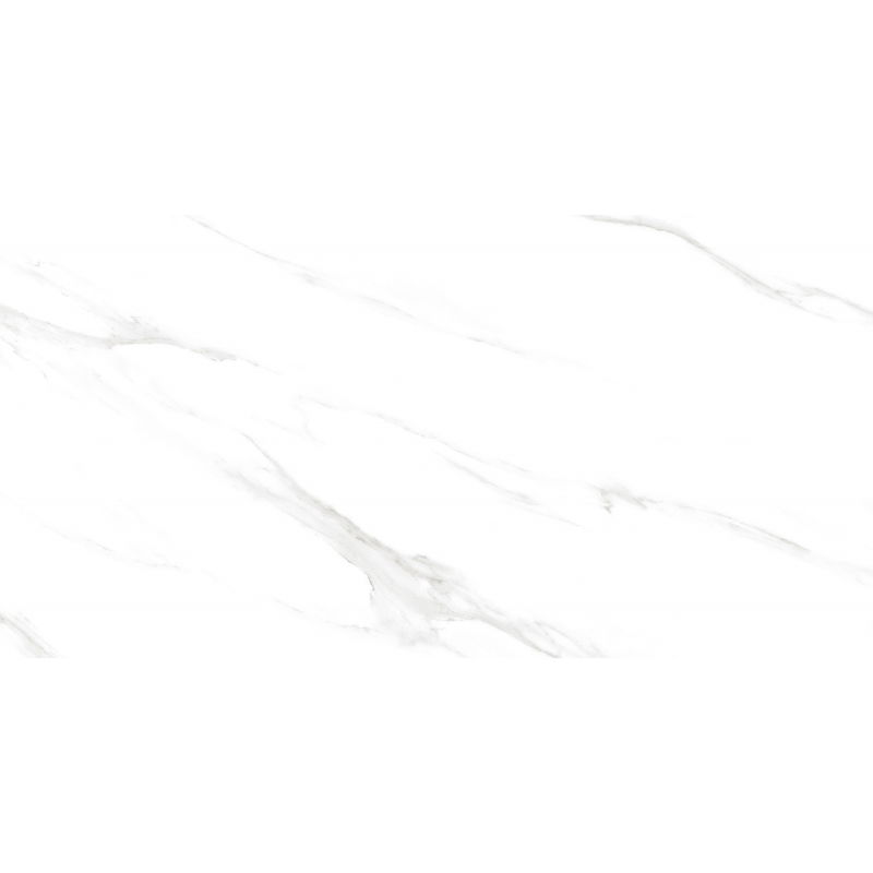 Mexen Bliss Muestra blanca de gres esmaltado rectificado G1, baldosa para suelo y pared 120 x 60 cm, brillo - TL149-00-S