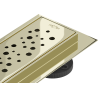 Mexen Flat 360° M12 Drehbarer Linienablauf 100 cm, gold - 1521100-40