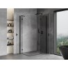 Mexen Mist-H Duo paremakse hinged dušikabiin 70 x 85 cm, läbipaistev, must - 8A5-070L-085P-70-00