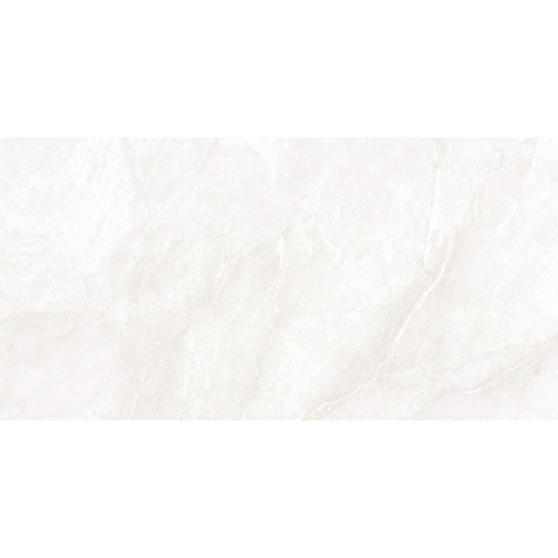 Mexen Walcey Bianco glazed rectified ceramic sample G1, floor-wall tile, gloss - TL150-00-S