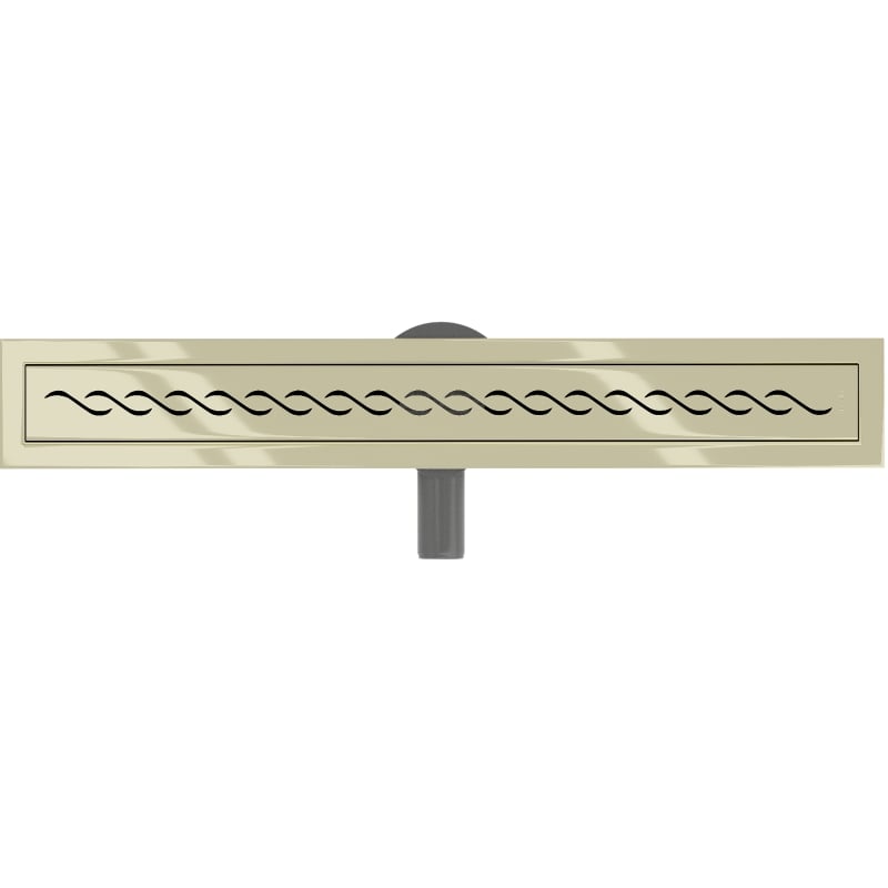 Mexen Flat 360° M18 Rotating Linear Drain 70 cm, Gold - 1523070-40