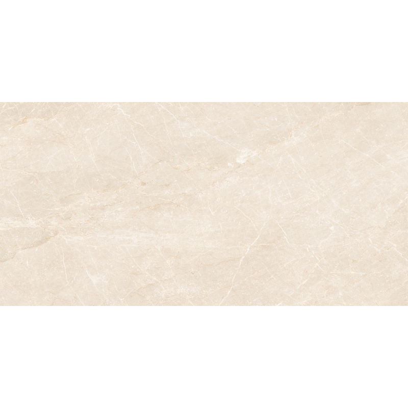 Mexen Nairobi Muestra de gres porcelánico esmaltado rectificado beige, azulejo para suelo y pared, brillo - TL160-00-S
