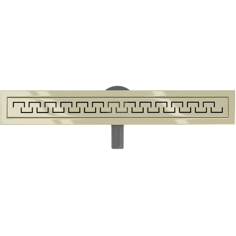 Mexen Flat 360° M15 draaibare liniaire afvoer 50 cm, goud - 1524050-40