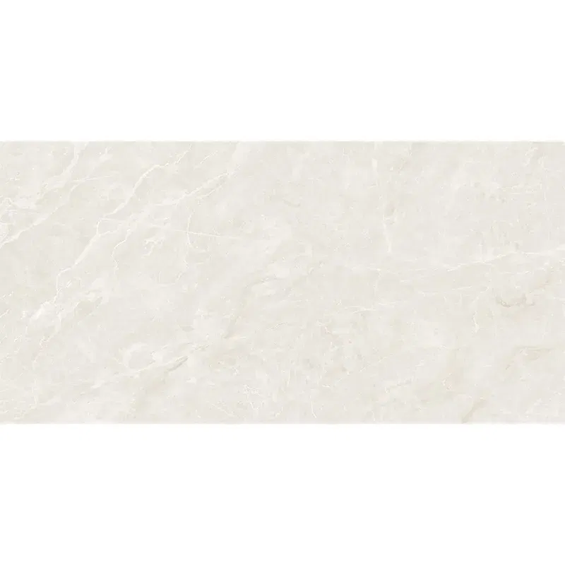 Mexen Versace Bianco, Probe von glasiertem Feinsteinzeug rekt. G1, Boden- und Wandfliese, glänzend - TL168-01-S
