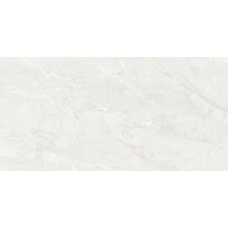 Mexen Krypton Bianco muestra de gres esmaltado rectificado. G1, baldosa para suelo y pared 120 x 60 cm, brillo - TL170-01-S