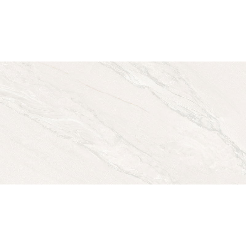 Mexen Spiga Bianco glazed porcelain stoneware tile sample, rectified G1, floor-wall tile 120 x 60 cm, glossy - TL171-01-S