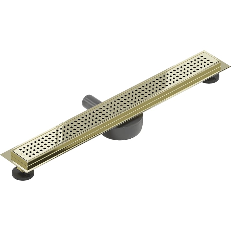 Mexen Flat 360° M08 rotary linear drain 60 cm, gold - 1525060-40