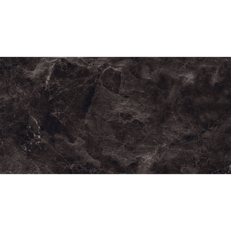 Mexen Merison Muestra negra de gres esmaltado rectificado. G1, baldosa para suelo y pared 120 x 60 cm, alto brillo - TL203-00-S