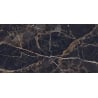Mexen Orlo Črna vzorec glazirane porcelanske ploščice rekt. G1, talna-stenska ploščica, visok sijaj - TL211-00-S