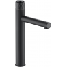 Mexen Diamond grifo de lavabo alto, negro - 71510-70