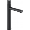 Mexen Diamond tall washbasin faucet, black - 71510-70