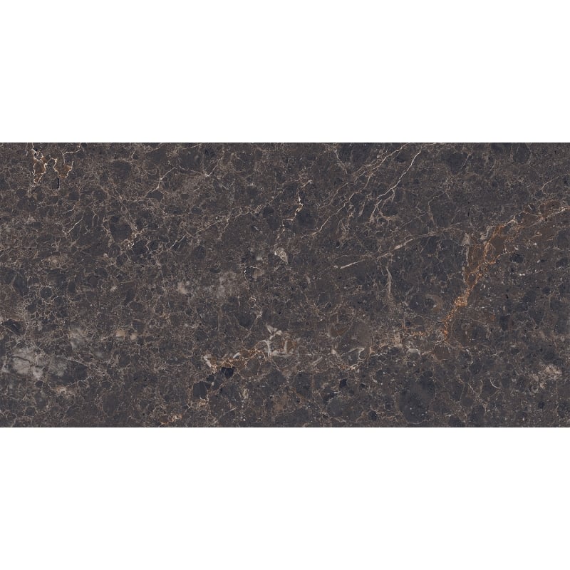 Mexen Slik Emperador Brown Glazed Rectified Porcelain Sample G1, Floor-Wall Tile, High Gloss - TL207-00-S