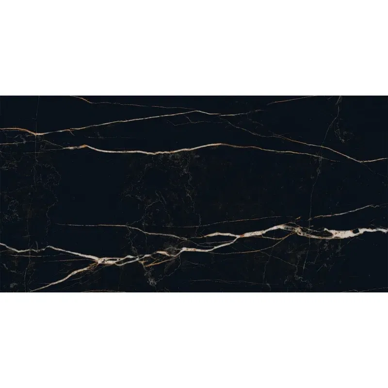 Mexen Flamingo Schwarze Probe glasiertem Feinsteinzeug recht. G1, Boden- und Wandfliese, hochglänzend - TL215-00-S