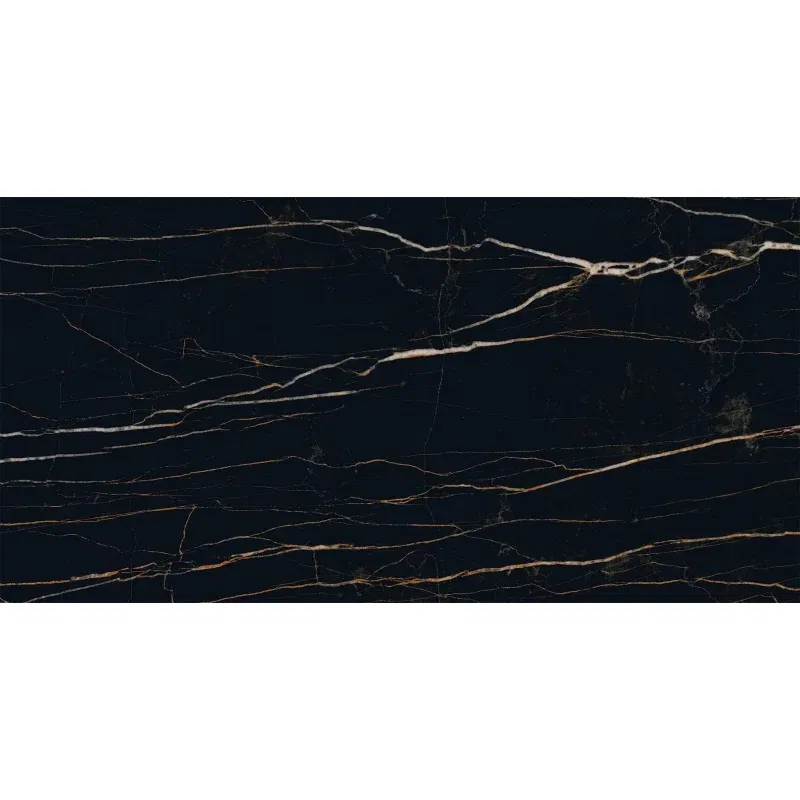 Mexen Flamingo Schwarze Probe glasiertem Feinsteinzeug recht. G1, Boden- und Wandfliese, hochglänzend - TL215-00-S