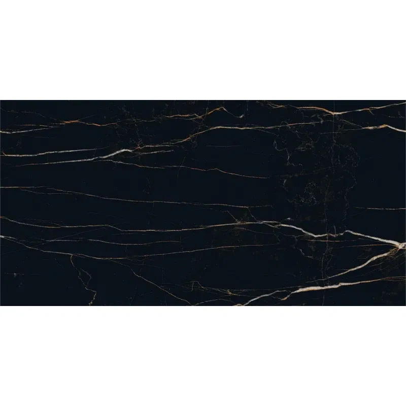 Mexen Flamingo Schwarze Probe glasiertem Feinsteinzeug recht. G1, Boden- und Wandfliese, hochglänzend - TL215-00-S