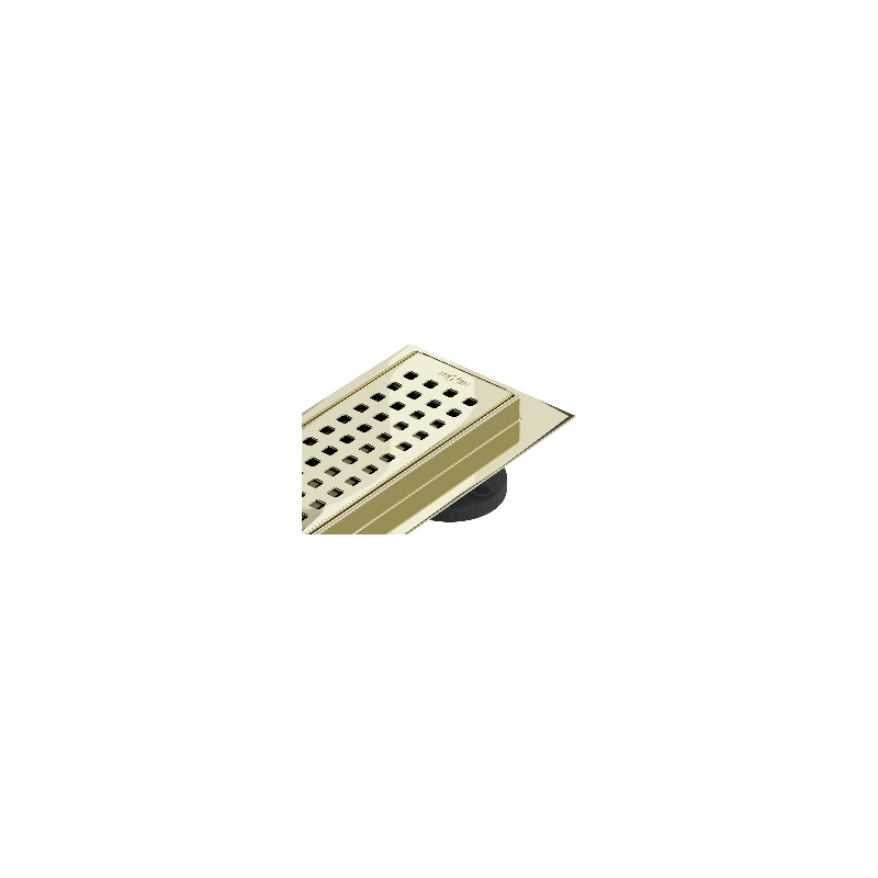Mexen Flat 360° M08 drain linéaire pivotant 90 cm, doré - 1525090-40