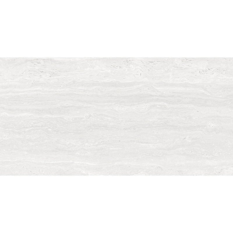 Mexen Neo Travertino Bianco monster van geglazuurde gerectificeerde gres G1, vloer- en wandtegel 120 x 60 cm, mat - TL302-08-S