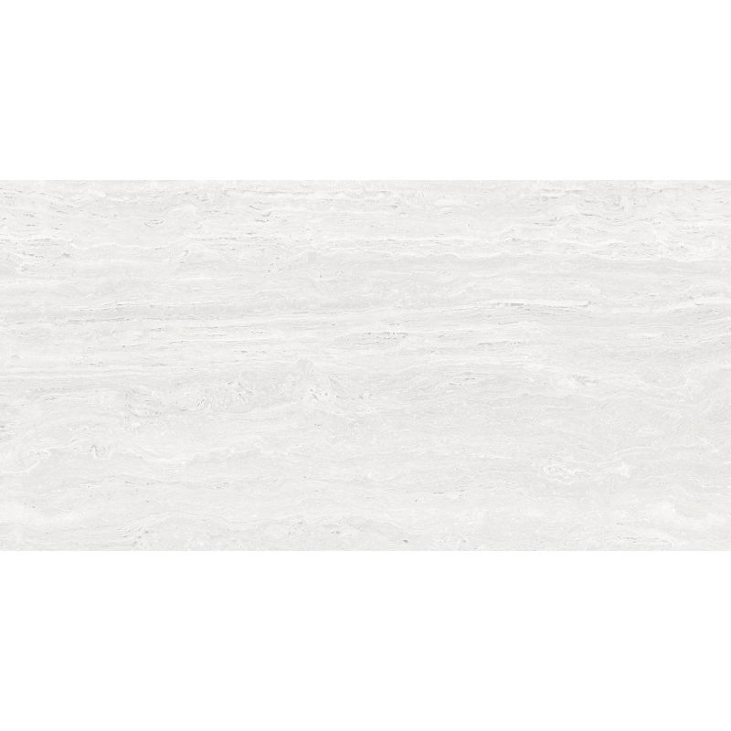 Mexen Neo Travertino Bianco monster van geglazuurde gerectificeerde gres G1, vloer- en wandtegel 120 x 60 cm, mat - TL302-08-S
