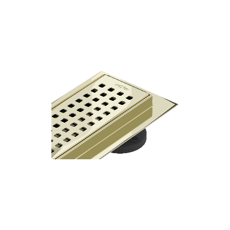 Mexen Flat 360° M08 drain linéaire pivotant 100 cm, doré - 1525100-40