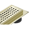 Mexen Flat 360° M08 drehbarer Linienablauf 100 cm, gold - 1525100-40