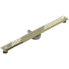 Mexen Flat 360° M15 Drehbarer Linienablauf 100 cm, gold - 1524100-40
