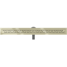 Mexen Flat 360° M15 Drehbarer Linienablauf 100 cm, gold - 1524100-40