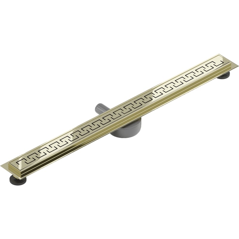 Mexen Flat 360° M15 drain linéaire pivotant 90 cm, doré - 1524090-40