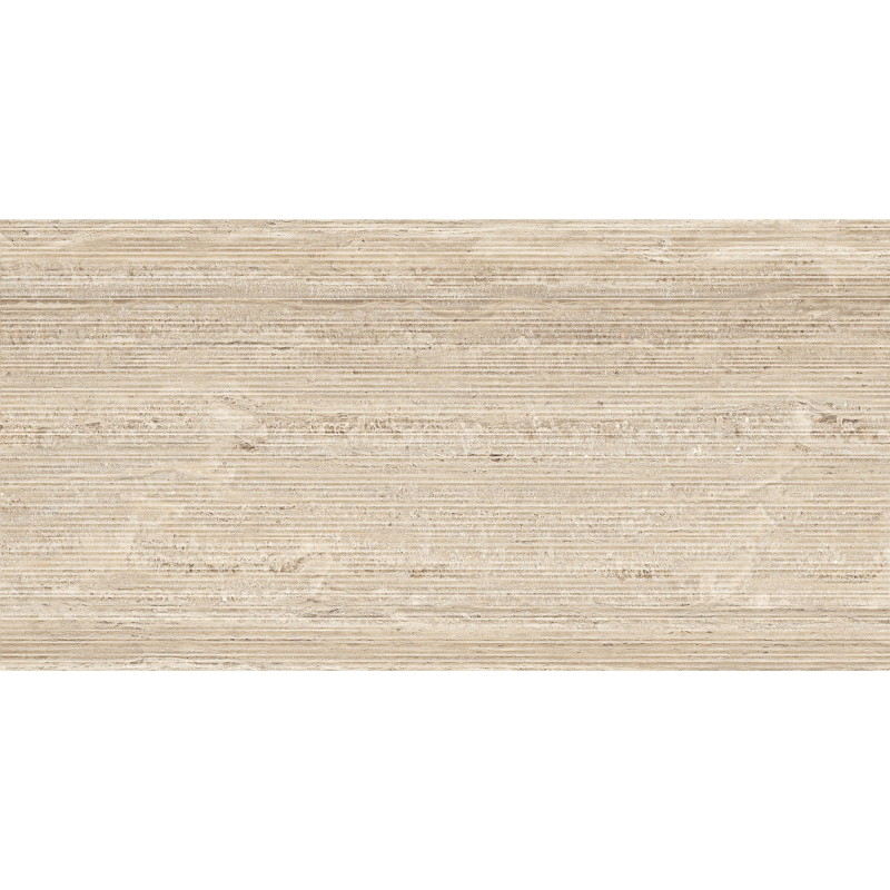 Mexen Neo Travertino Liner Natural vzorec glazirane rektificirane talno-stenske ploščice mat - TL302-05-S