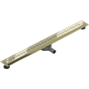 Mexen Flat 360° M18 Drehbarer Linienabfluss 100 cm, Gold - 1523100-40