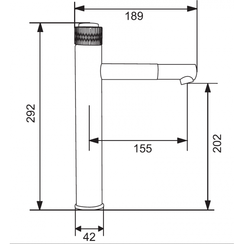 Mexen Diamond rubinetto lavabo alto, nero/oro - 71510-75