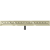 Mexen Flat 360° M18 90 cm Rotating Linear Drain, Gold - 1523090-40