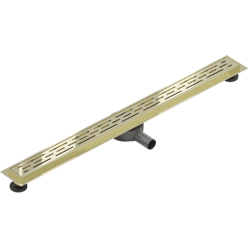 Mexen Flat 360° M01 Rotating Linear Drain 90 cm, Gold - 1520090-40