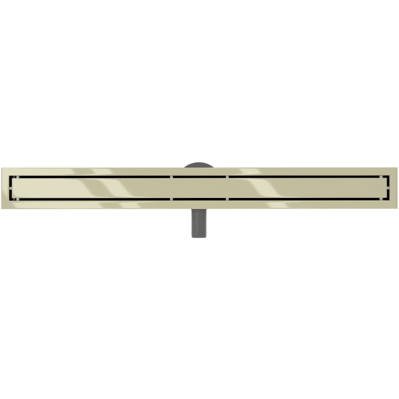 Mexen Flat 360° M13 2-in-1 Rotating Linear Drain 90 cm, Gold - 1510090-40