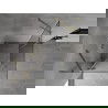 Mexen Mist H Duo Duschkabine, schwenkbar, 120 x 120 cm, transparent, gold - 8A5-120L-120P-50-00