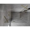 Mexen Mist-H Duo kabina prysznicowa uchylna lewa 115 x 75 cm, transparent, złota - 8A5-115L-075P-50-00