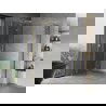 Mexen Mist H Duo Duschkabine klappbar 90 x 80 cm, transparent, golden - 8A5-090L-080P-50-00