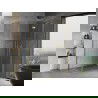 Mexen Mist H Duo Pendelduschabtrennung 85 x 90 cm, transparent, gold - 8A5-085L-090P-50-00