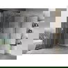 Mexen Mist H L Duo Duschkabine, schwenkbar, 85 x 85 cm, transparent, Chrom - 8A5L-085L-085P-01-00