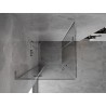 Mexen Mist-H L Duo kabina prysznicowa uchylna 110 x 110 cm, transparent, chrom - 8A5L-110L-110P-01-00