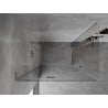 Mexen Mist H L Duo Duschkabine Schwingtür 120 x 70 cm, transparent, Chrom - 8A5L-120L-070P-01-00