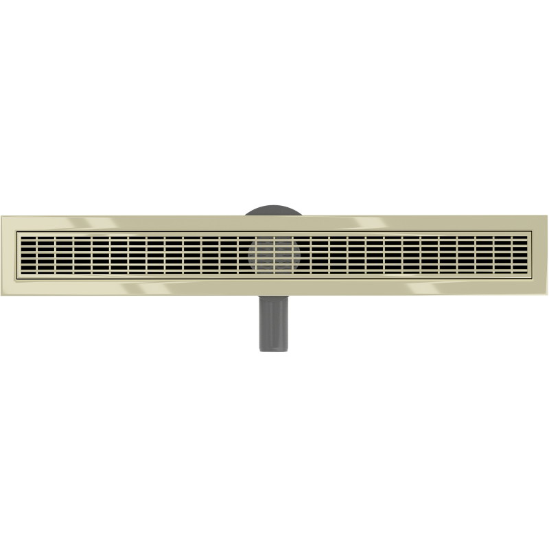Mexen Flat 360° M33 rotating linear drain 50 cm, gold - 1533050-40