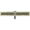 Mexen Flat 360° M33 caniveau rotatif 50 cm, doré - 1533050-40