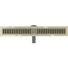 Mexen Flat 360° M33 rotating linear drain 50 cm, gold - 1533050-40