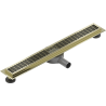 Mexen Flat 360° M33 canalisation linéaire pivotante 60 cm, doré - 1533060-40