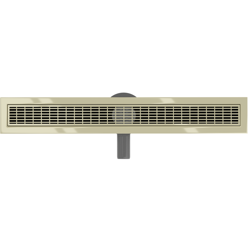 Mexen Flat 360° M33 rotējošais lineārais noteces 60 cm, zelta krāsā - 1533060-40