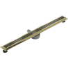 Mexen Flat 360° M33 draaibare lineaire afvoer 90 cm, goud - 1533090-40
