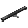 Mexen Flat 360° M13 Linienablauf drehbar 2w1 50 cm, schwarz - 1710050-40