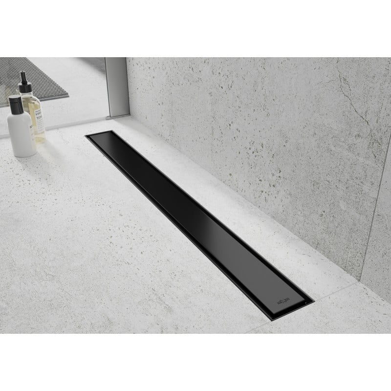 Mexen Flat 360° M13 Scarico lineare girevole 2 in 1 60 cm, nero - 1710060-40