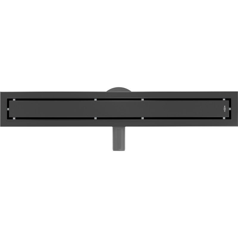 Mexen Flat 360° M13 desagüe lineal giratorio 2 en 1 de 70 cm, negro - 1710070-40
